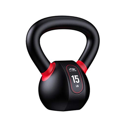 Pesa Pesada Pesada con Pesas Pesadas, Tono Corporal Entrenamiento de Fuerza Fitness Kettlebells, 5lb / 10lb / 15lb / 20lb (Individual) Fitness Dumbbel