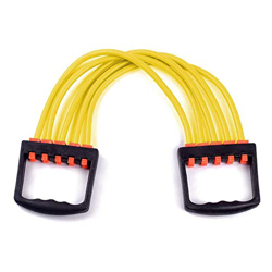 FMOPQ Bandas de Entrenamiento Extractor de expansor de Pecho de 5 Tubos, ejercitador de músculos del Pecho, estirador de látex, para Fitness, Atletism precio