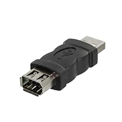 NIDONE Adaptador USB a 6 Pines Tipo A Macho a Firewire 1394 Hembra Enchufe Convertidor para Cámaras Teléfono Accesorios de Ordenador características