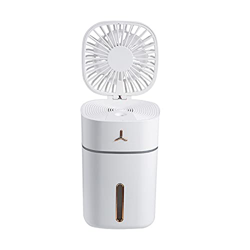 Desktop humidifier 300ML USB Ultrasonic Humidifier Portable Cool Mist Humidifier with Color Night Light for Desktop (Color : A) (D) en oferta