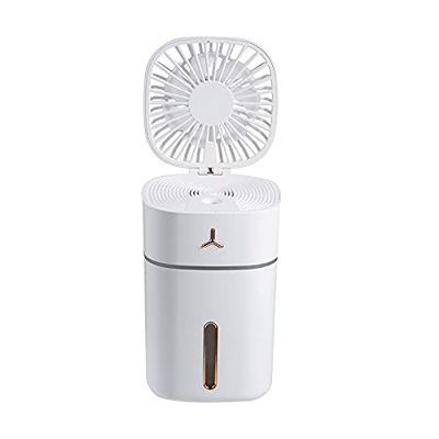 Desktop humidifier 300ML USB Ultrasonic Humidifier Portable Cool Mist Humidifier with Color Night Light for Desktop (Color : A) (D)