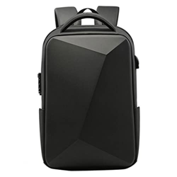 NIDONE Mochila antirrobo para Ordenador portátil con Puerto de Carga USB Negro Accesorios de Ordenador precio