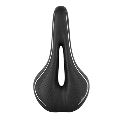 JINPENGRAN Silla De Bicicleta, Asiento para Bicicletas para Hombres, Sillín De Bicicleta Ancha, Cojín De Bicicleta Suave para Bicicletas Al Aire Libre