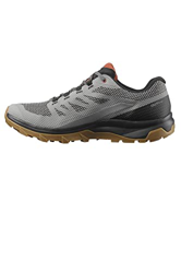 Salomon Outline Gore-Tex, Zapatos de Trekking y Senderismo, Hombre, Gris (Frost Gray Black Burnt Brick), 44 2/3 EU precio