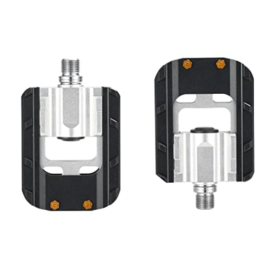 XIWALAI Pedal de Bicicleta Plegable Pedal de Bicicleta Plegable Universal 9/16 Pedal Plegable for Pedales de Bicicleta Plegable Bicicleta Plegable (Co