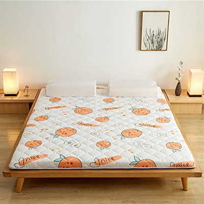 KKCD Colchón De Futón Japonés Colchón Enrollable Colchón para Dormir Colchón para El Piso Colchón Plegable Individual Tatami Colchoneta para Dormir Po