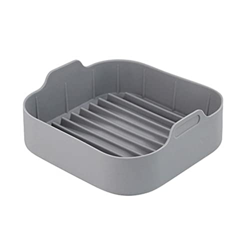 Sahgsa Freidora de aire de silicona, con revestimiento antiadherente, cesta de silicona reutilizable, cesta de repuesto para papeles, freidora de aire precio