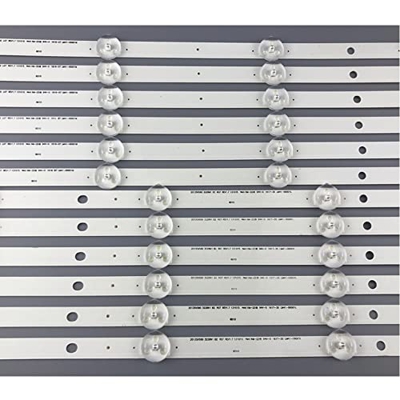 TXTC 12pcs/Set LED Backlight Strip for for Samsung UE60J6200 UN60J6200 UN60FH6003 UN60H6203 D3GE-600SMA-R2 600SMB-R1 BN96-29074A 29075A (Color : Russi