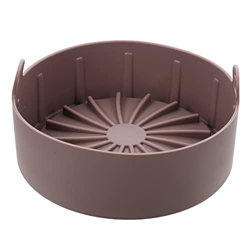 DOITOOL Freidora de Aire Silicona Pot de Reemplazo Papel de Pergamino Alimento Cesta de Aire de Aire Freidora Freidora Aire Seguro Freanos de Aire Acc en oferta