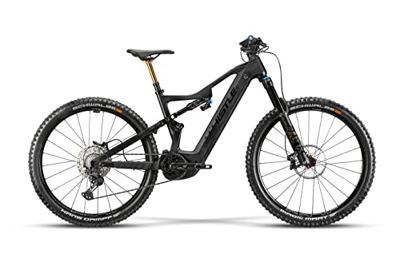 Nueva E-Bike 2022 MTB Full Carbon 2022 White B-RUSH C8.2 12 V talla 44 color negro y negro