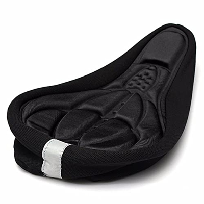 JINPENGRAN Cubierta de Silla de Monta de montaña Cubierta de Asiento de Bicicleta Gruesa y Transpirable Silicona Silicona Sponge Gel Bike Asiento Acce