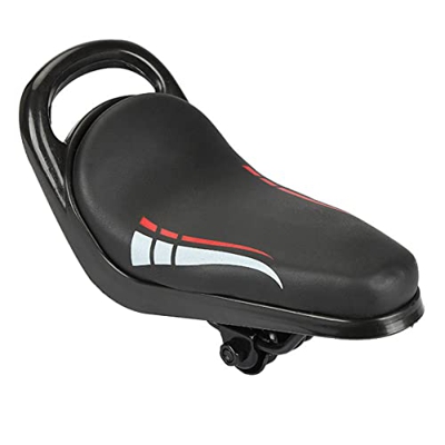 JINPENGRAN Silla de monada de Bicicleta, Silla de Bicicleta Asiento de Bicicleta cojín Suave Almohadilla de Confort de cojín cómoda,C