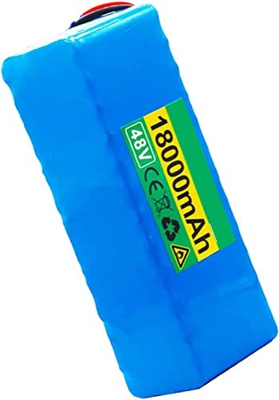 stdpcxz Batería Iones Litio 48V 18000Mah Ebike Paquete Baterías 18Ah para Motor 700W para Scooter Eléctrico Motocicletas Eléctricas Triciclos Eléctric