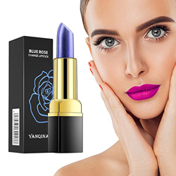 Shichangda Pintalabios Que Cambia de Color con la Temperatura - Lápices labiales Azules hidratantes antiadherentes - Taza Antiadherente Temperatura Ca en oferta