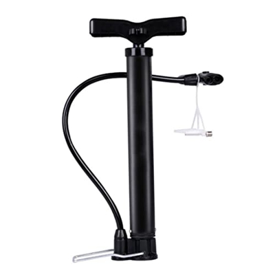 Bomba de piso de bicicleta Presta y válvulas de Schrader REVERSA Automáticamente Bomba de aire mini Bicicleta 120 PSI con bomba de aguja de bola multi