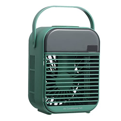 Ventilador Enfriador para Oficina, hogar, portátil, portátil, luz Nocturna Digital Inteligente, humidificador de Aire Acondicionado, Ventilador difuso