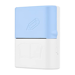 N/A Mini Pregunta Incorrecta Impresora portátil Bluetooth Impresora térmica Bluetooth Foto de Texto Impresora Web Impresión sin Tinta (Color : Blue) en oferta