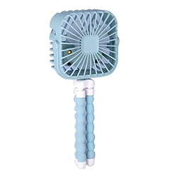 Mini ventilador portátil de escritorio de asiento de coche ventilador USB recargable con pilas características
