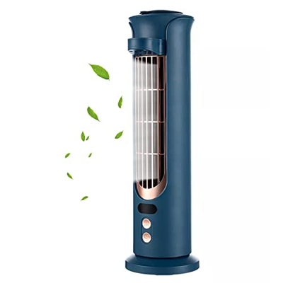 LERSHY Ventilador de Aire Acondicionado portátil sin Hojas, humidificador de Aire Torre de enfriamiento de Agua por evaporación Ventilador de Torre de