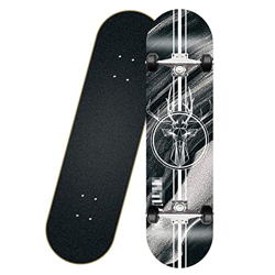 LEELLY Skateboard Completo, 31"X 8" Double Kick Skill Skateboard 8 Capas Chinese Maple Deck Beginner Skateboard para Adultos Adolescentes Hombres Muje características