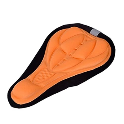 JINPENGRAN Accesorios para Bicicletas de Asiento de Silla de Bicicleta Ultra Suave Silicona 3D Gel Almohadilla de Gel cojín Ciclismo Engrosado Almohad
