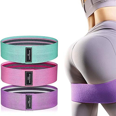 FMOPQ Resistance Bands Exercise Bands Set, Resistance Loop Bands Stackle Up To 150 Lbs, for Pilates, Squats, Lunges, Glute Bridge Etc for Home Fitness