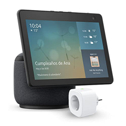 Echo Show 10 (3.ª generación), Antracita + Meross Smart Plug (enchufe inteligente WiFi), compatible con Alexa - Kit de inicio de Hogar digital características
