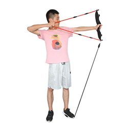 Bandas de Resistencia Bowstrings, Puller Grip Elevador de Arco de Madera, Arm Force Entrenamiento de Fuerza Arco de Cuerda elástica con 2 Bandas de Re precio