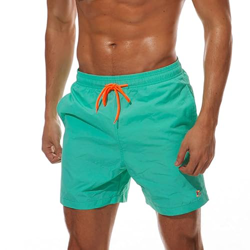 Tansozer Bañadores Hombre Surferos Pantalones Cortos Hombre Verano Bañador Natacion Hombre Secado Rápido Impermeable Swimming Shorts Verde L en oferta