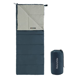 Naturehike Saco de Dormir para Adultos, Ligero Rectangular Empalmable Saco de Dormir de 3 Estaciones, para Acampar al Aire Libre, Senderismo (Azul) en oferta