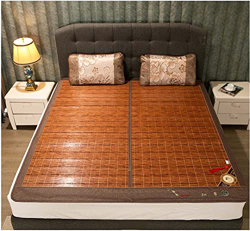 DYCIN Alfombras para Dormir de Verano Mat de Verano Bamboo, colchón de enfriamiento Plegable de Doble Cara, espesas sin Rebabas sin Rebabas y for B pa en oferta