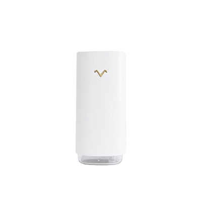 Desktop humidifier Portable Mini Humidifier USB Personal Desktop Humidifier Cool Mist Humidifier for Office Bedroom (Color : Pink) (White)