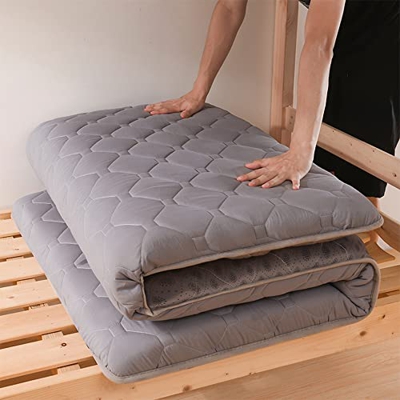 KKCD Colchón De Piso De Futón Japonés Colchón Enrollable De Tatami Individual Colchoneta De Tatami Plegable Cama De Piso Japonés Shiki Futon Colchón D