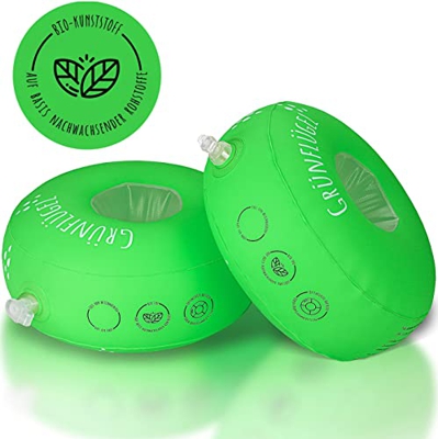 Grünflügel Manguitos de natación para niños de 3 a 6 años, ayuda para nadar para bebés a partir de 1 año o 2 años y más, flotadores | 11 – 30 kg