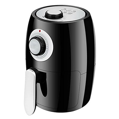 Air Fryer 220V 2.2L Air Fryer Rapid Healthy Cooker Oven Low Fat Free Food Frying Black (Color : Black, Size : 2.2L)