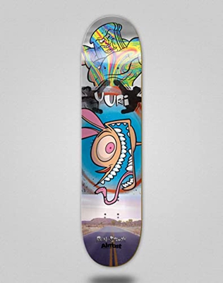 Almost monopatín Skate Skateboard Deck Tabla Yuri REN & Stimpy 8.375