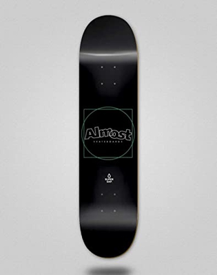 Almost monopatín Skate Skateboard Deck Tabla Greener Super Sap R7 8.5