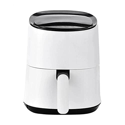 Air Fryer Smart Air Fryer App Control 1300W LCD Touch Control Oil-Free Air Fryer Oven (Color : White, Size : 2.5L)