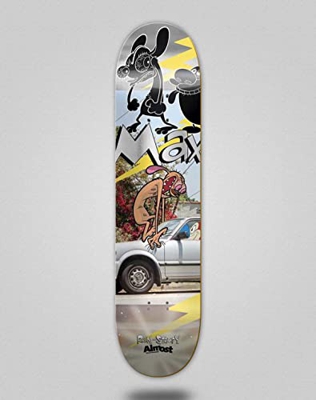 Almost monopatín Skate Skateboard Deck Tabla MAX REN & Stimpy 8.25