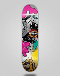 Almost monopatín Skate Skateboard Deck Tabla Mullen Silver Lining R7 8.0 características