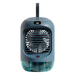 Ventilador de aire acondicionado portátil Mond de 280 ml con humidificador por evaporación, 3 velocidades, aire acondicionado personal, mini para (ver precio