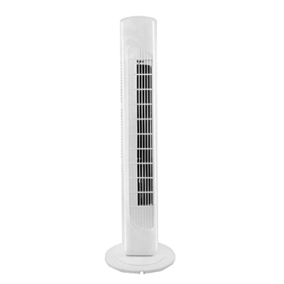 YUELEI- Fan de enfriamiento oscilante Ventilador de pie silencioso, ventilador oscilante portátil con control de 3 velocidades, ventilador de columna 