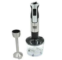 BASS POLSKA Batidora de mano multifuncional con picador y cuchillas intercambiables, Potencia continua: 800 W, Revoluciones: 1500 rpm precio