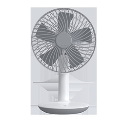 USB Desktop Mini Fan, Simple Rechargeable Desktop Fan, Small Portable Fan Can Be Used in Student Dormitory Office, White precio