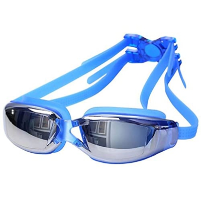 ZLYPSW Gafas de Buceo de natación electroplatación Ajustable UVA Gafas de Trajes de Trajes de Trajes (Color : B)