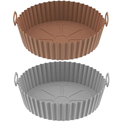 Varipos Air Fryer Silicone Baking Tray, Air Fryer Silicone Pots, Reusable Air Fryer Liner, Air Fryer Special Bowl Silicone Pad (A+B) características