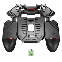 Gamepad Entertainment with Cooling Fan Power Bank Radiator Six Finger PUGB Gamepads & Standard Controllers (Color : B, Size : One Size) precio