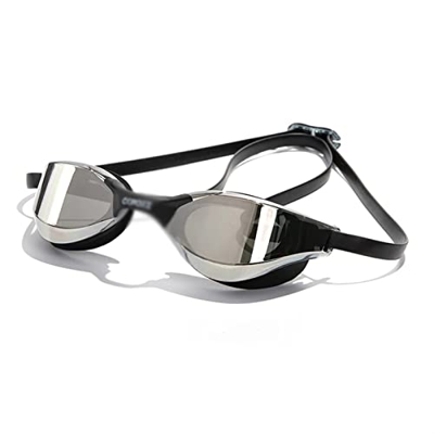 ZLYPSW Capeizar Impermeable Profesional Clear Doble Anti-Fog Gafas Anti -UV Hombres Gafas de natación de Gafas for Mujeres con Estuche (Color : Black,