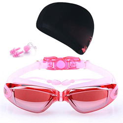 ZLYPSW Gogas de natación Papas de Buceo de Gafas Paplugas de la Oreja Rips de la Nariz UVA Proteccion (Color : D, Size : One Size) características
