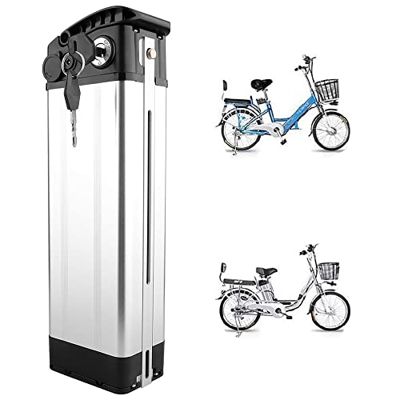 WILLQ Batería de Iones de Litio para Bicicleta eléctrica de 36V 8Ah 10Ah 13Ah 15Ah con Cargador batería de Bicicleta eléctrica para Kits de Motor de 5